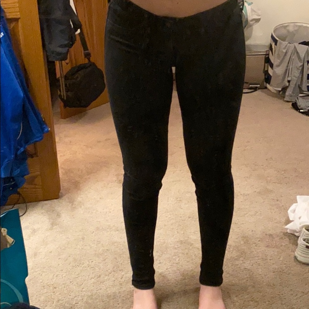 BLACK HOLLISTER JEANS
